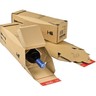 COLOMPAC Flaschenversandkarton 1Fl IM:74x74x305mm braun