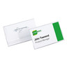 DURABLE Namensschild 800819 40x75mm Kunststoff tr, 100St/Pck