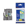 BROTHER P-touch Schriftbandkassette TZE731 12mm:8m laminiert sw auf gn