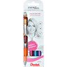 PENTEL Gelroller EnerGel Xm BL77-4COL or.rs.h´bl.vi. 4St/Pck