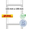 HERMA Thermoetiketten (DHL Versand) 103x199mm, 1.100St/Pck