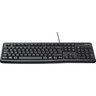 LOGITECH Tastatur K120 3x18x47cm 920-002489 USB schwarz