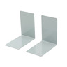 Buchstützen schmal, 90x140x140mm grau, 2St/Pck