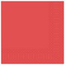 DUNI Zelltuchservietten 33x33cm 3-lagig rot, 250St/Pck