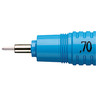 ROTRING Zeichenkegel rapidograph S0219740 0,7mm blau