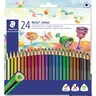 STAEDTLER Buntstift Noris colour 187 C24 f. sortiert, 24St/Pck