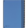 PAGNA Pultordner 24129-13 34x2 6,5x2cm 12Fächer hellblau