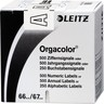LEITZ Buchstabensignal Orgacolor 66101000 A weiß, 250St/Pck