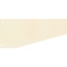 Trapez- Trennstreifen gel. 240x105/60mm chamois, 100St/Pck