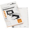 DURABLE Einsteckschild BADGEMAKER 145602 60x90mm weiß, 160St/Pck