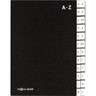 PAGNA Pultordner 24241-04 DIN A4 A-Z 24Fächer Hartpappe sw
