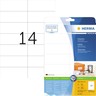 HERMA Etiketten PREMIUM 5057 105x42,3mm weiß, 350St/Pck