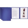 PAGNA Bewerbungsmappe Sprint 22003 blau 2 Klemmschienen