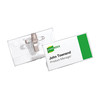 DURABLE Namensschild 812119 75x40mm Acryl tr, 25St/Pck