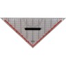 RUMOLD Zeichendreieck technisch 1058 transparent, Hyp. 32,5cm
