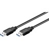 GOOBAY USB Kabel 93929 USB 3.0 3m A/A-Stecker schwarz