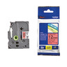 BROTHER P-touch Schriftbandkassette TZE431 12mm:8m laminiert sw auf rt