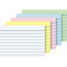 BRUNNEN Karteikarten 102282295 DIN A8 liniert Karton sort, 100St/Pck