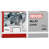 NOVUS Heftklammern No. 10 verzinkt, 1.000St/Pck