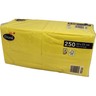 DUNI Zelltuchservietten 33x33cm 3-lagig gelb, 250St/Pck