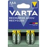 VARTA Batterie Akku Recycled 56813101404 AAA NIMH 800mAh, 4St/Pck