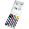 EDDING Flipchartmarker Set Highlight+Shading, 6St/Pck