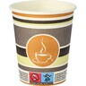 PAPSTAR Trinkbecher Coffee To Go 90128 200ml Pappe braun, 50St/Pck