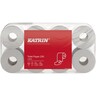 KATRIN Toilettenpapier Plus 104872 3-lagig weiß, 8Rll/Pck