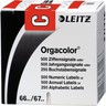 LEITZ Buchstabensignal Orgacolor 66121000 C rot, 250St/Pck
