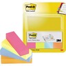 POST-IT Haftstreifen Page Marker 670-4P 20x38mm sort, 4St/Pck