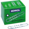 NORICA Briefklammern 77 mm mit Kugelenden gewellt, 100St/Pck