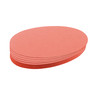 FRANKEN Moderationskarte Ovale UMZ 1119 07 11x19cm rot, 500St/Pck