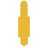 ELBA Stecksignal gelb 80519 100420850, 100St/Pck
