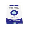 EXACOMPTA Karteikarten DIN A5 blanko blau PEFC, 100St/Pck