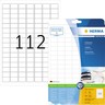 HERMA Etiketten PREMIUM 4334 25,4x16,9mm weiß, 2.800St/Pck