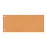 PRO/OFFICE Trennstreifen 240x105mm gelocht orange, 100St/Pck