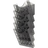 HELIT Wandhalter 1x H61030 und 5x 61025 grau transparent