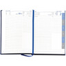 GÜSS Buchkalender A5 1T/1S 2026 Registerstanz. TUCSON 59600 schwarz