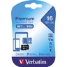 VERBATIM Speicherkarte micro SDHC 44010 Class 10 16GB