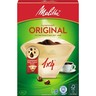 MELITTA Kaffeefiltertüte Typ 1x4 206810 naturbraun, 80St/Pck