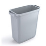 DURABLE Abfalleimer DURABIN60 60Ltr rechteckig PP grau
