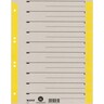 LEITZ Trennblatt 16520015 DIN A4 230g Karton gelb, 100St/Pck