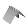 DEFLECTO Prospekt-/Kartenhalter Edelstahl 10x5x5,8cm