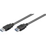 GOOBAY USB Verlängerungskabel 93998 USB 3.0 1,8m A-Stecker/A- Buchse sw