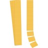 ULTRADEX Einsteckkarten 1407-02 gelb