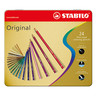 STABILO Farbstift Original 8774-6 2,5mm Metalletui, 24St/Pck