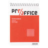 PRO/OFFICE Spiral-Notizblock A5/50Blatt, kariert, weiß