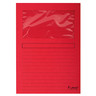 EXACOMPTA Sichtmappe 50255E DIN A4 farbig rot, 25St/Pck