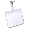 DURABLE Namensschild 800319 90x60mm Kunststoff tr, 25St/Pck