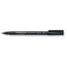 STAEDTLER Folienschreiber Lumocolor 318-9 0,6mm permanent schwarz
